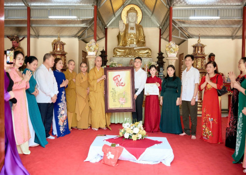 Trang nghiêm Lễ hằng thuận tại chùa Hưng Phúc (Tu Ba tự)